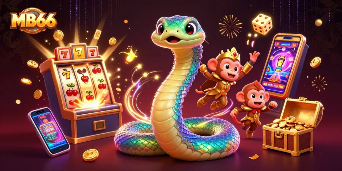 MB66 captivates players with a vibrant 3D casino scene full of colorful game elements and excitement.