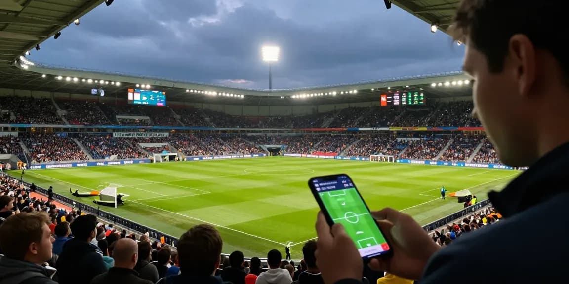 bj88-vnd betting predictions and match odds at an electrifying stadium scene.