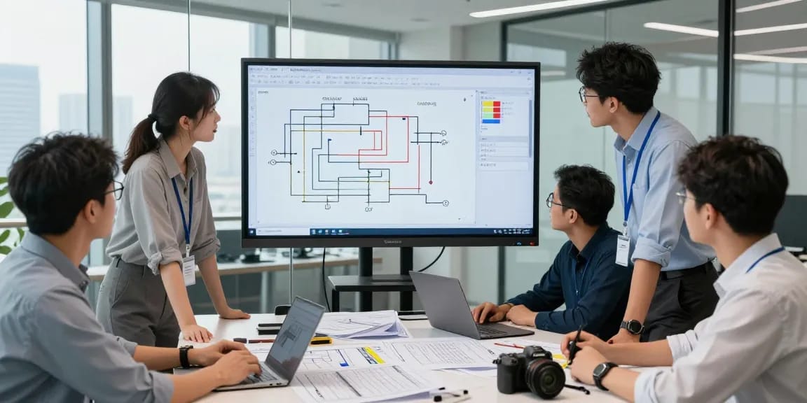 Piping Stress Analysis Canada conducted by a professional engineering team in a modern workspace.
