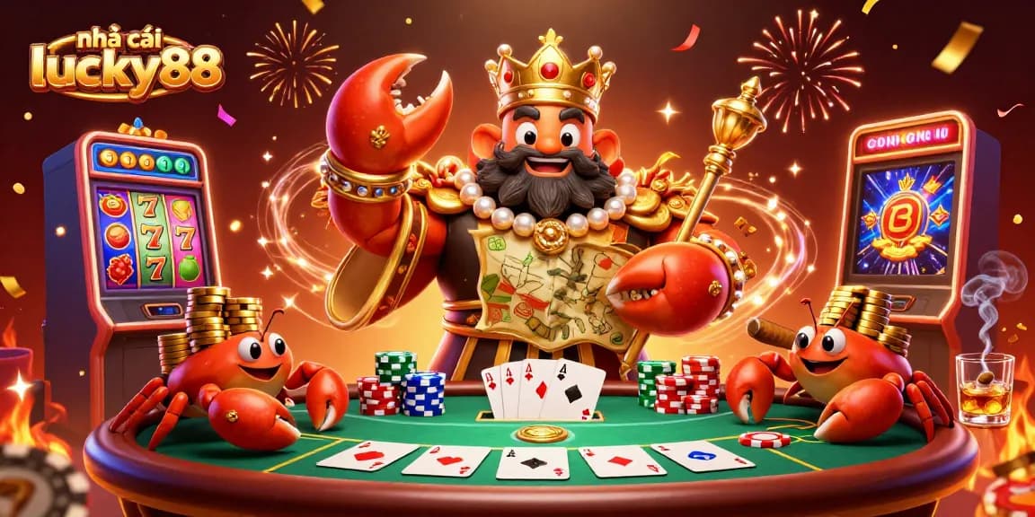 Experience the excitement of nhà cái lucky88 with thrilling slot games and vibrant casino elements!