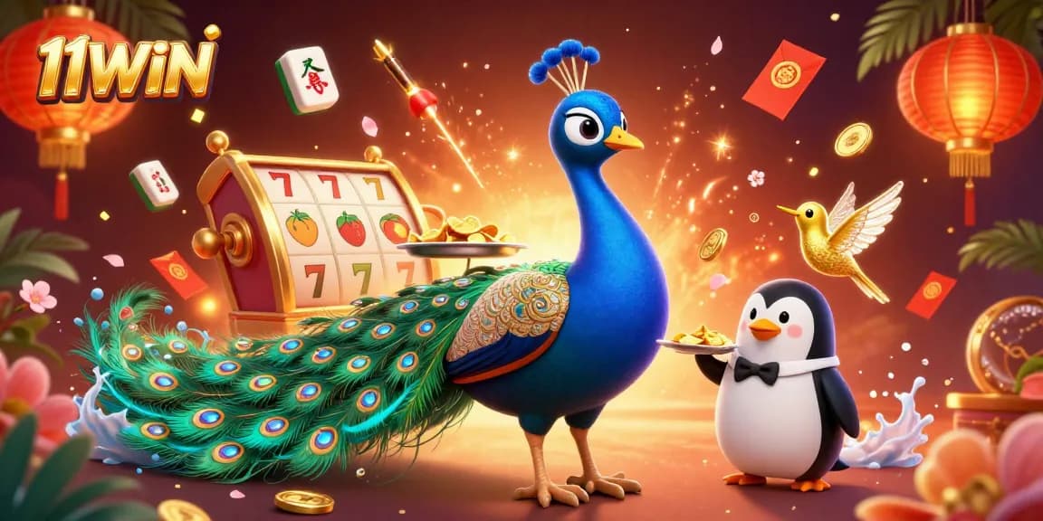 Engage in exciting games at 11WIN with colorful slots and dynamic casino elements.