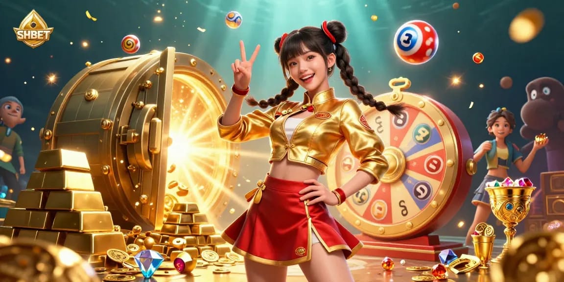 Spin the prize wheel at SHBET for exciting lottery games and vibrant casino fun!
