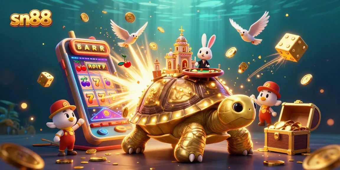 Experience the thrilling world of sn88 as golden tortoise and rabbit dealer bring casino gaming to life.