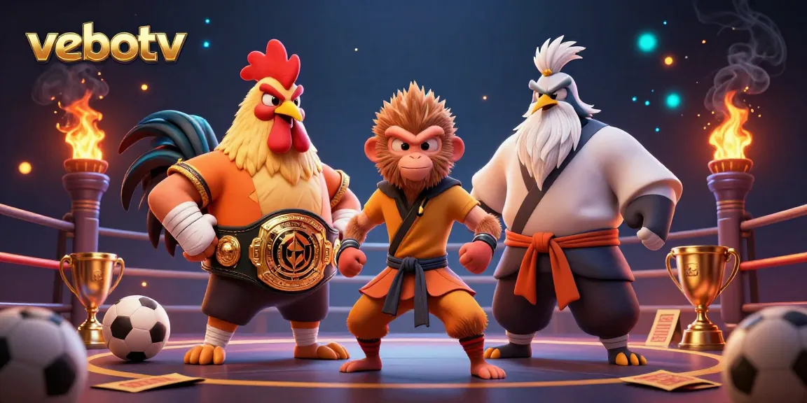 Watch vebotv's thrilling live sports betting moments with engaging characters and vibrant graphics.
