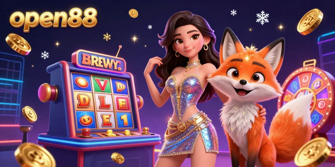 Experience thrilling slot action at open88 with exciting jackpots and vibrant gaming symbols.