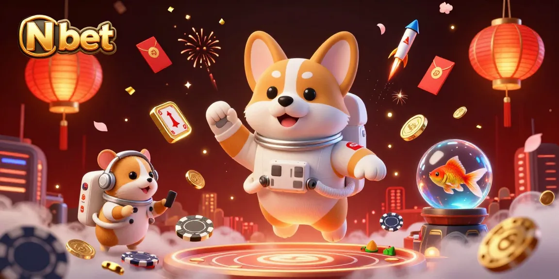 N bet: Enjoy floating fun in a vibrant space station casino with dynamic game elements!