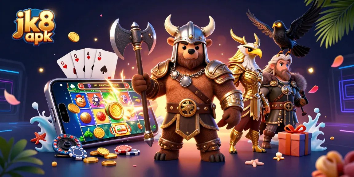 Experience thrilling gameplay with the jk8 apk, featuring slots and vibrant casino action.