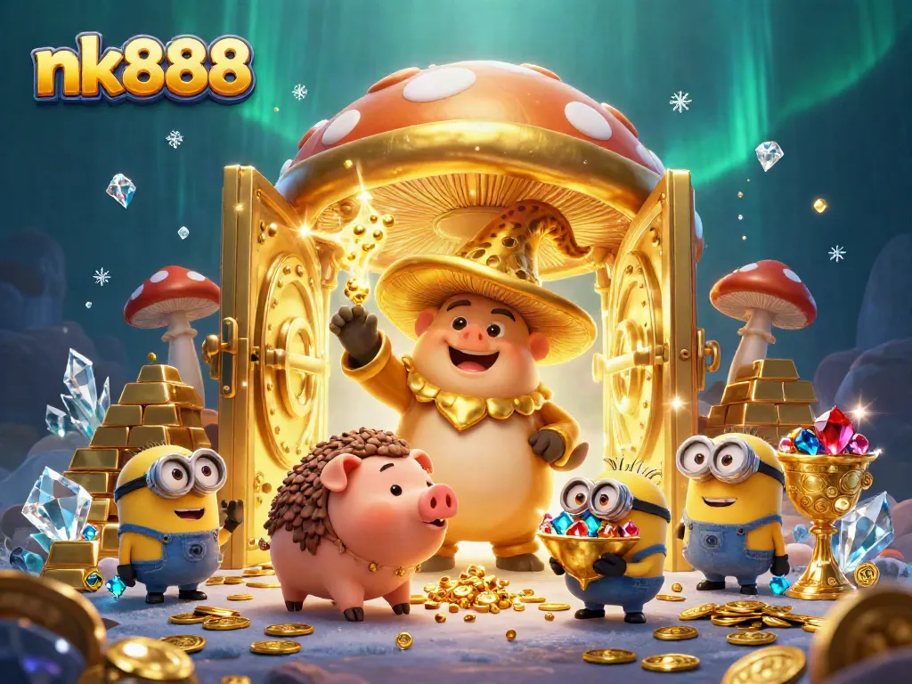 Engage in thrilling gaming with the magical nk888, where treasures burst forth from golden vaults.