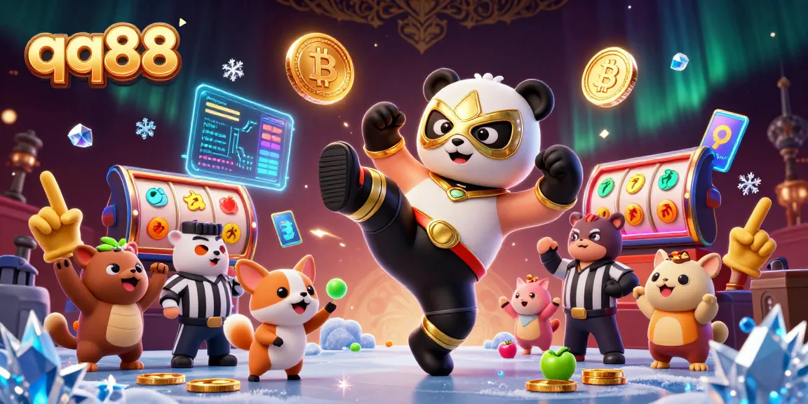 qq88 offers thrilling slot games featuring vibrant characters and dazzling visuals in an exciting casino atmosphere.