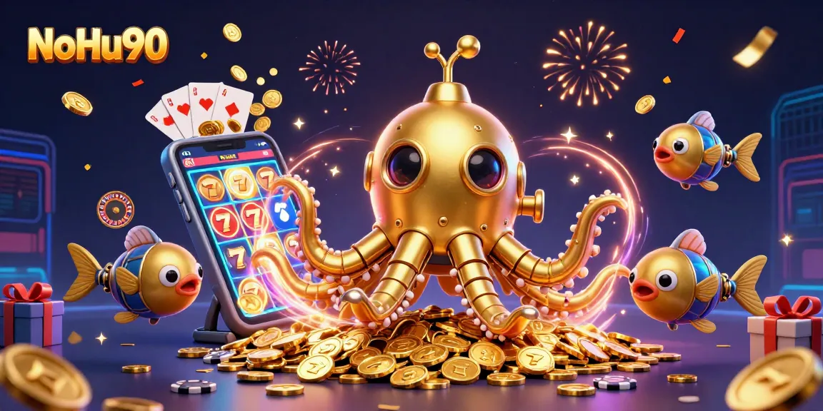 Spin and win big with NoHu90 in this vibrant 3D casino adventure full of excitement.