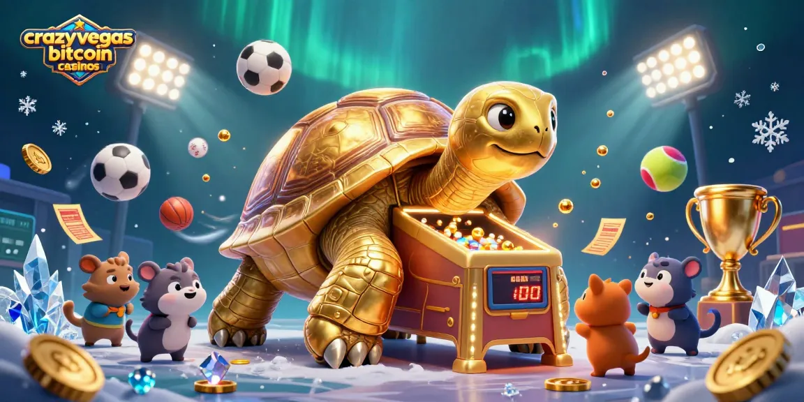 Experience thrills at crazyvegas bitcoin casinos with a fun-filled 3D illustration featuring exciting gaming elements.