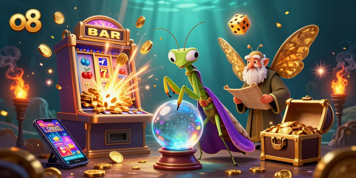Engage in thrilling slot action at o8 with dynamic game elements and vibrant casino visuals.