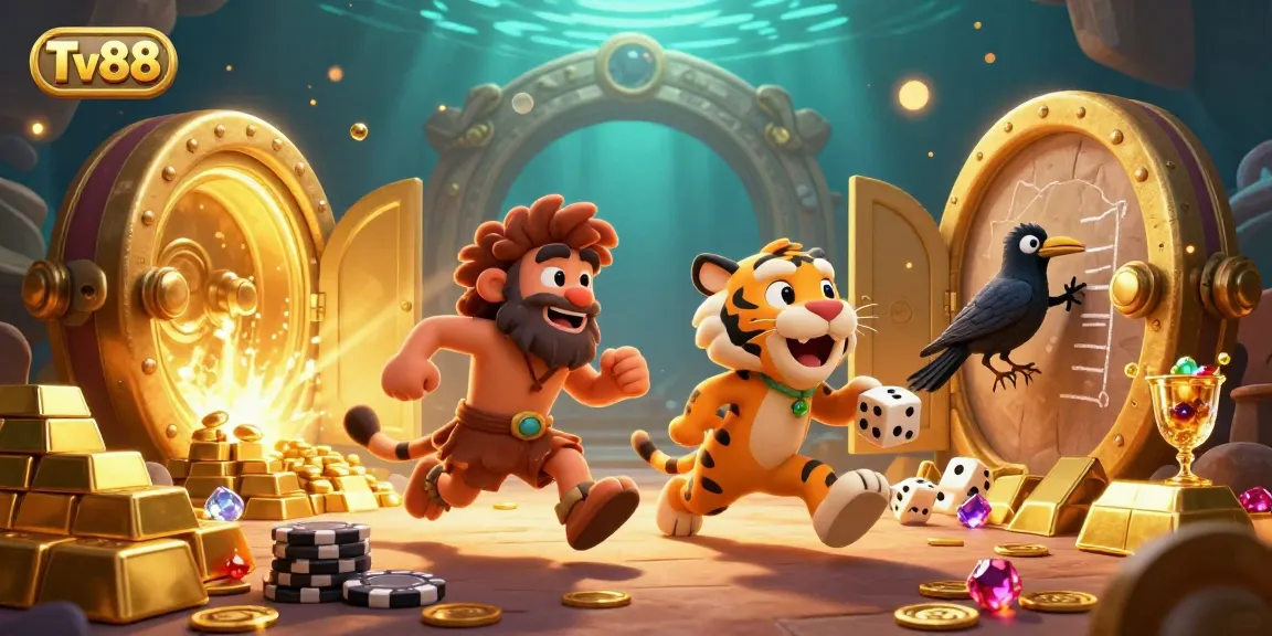 Experience thrilling excitement with Tv88 at this vibrant prehistoric casino filled with treasures.