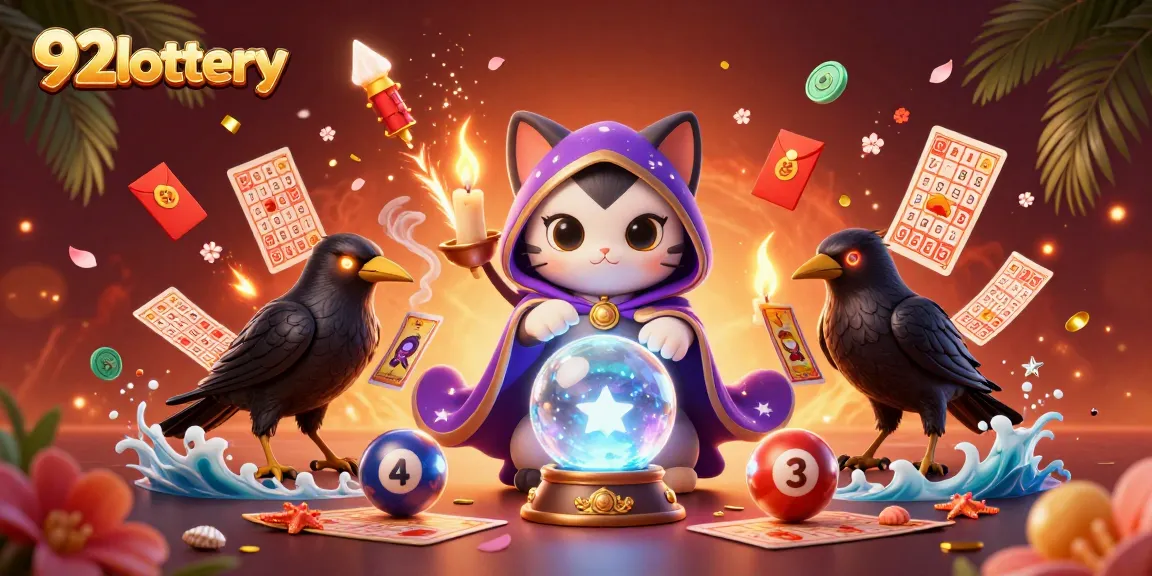 Engage in thrilling lottery experiences with 92lottery, showcasing vibrant elements and unique characters.