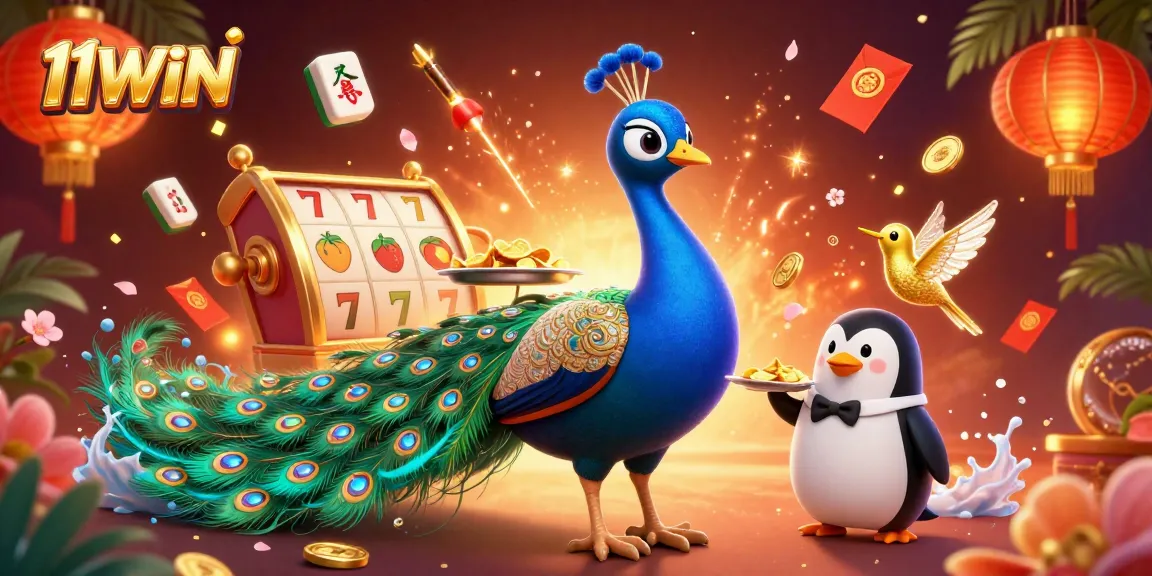 Engage in exciting games at 11WIN with colorful slots and dynamic casino elements.